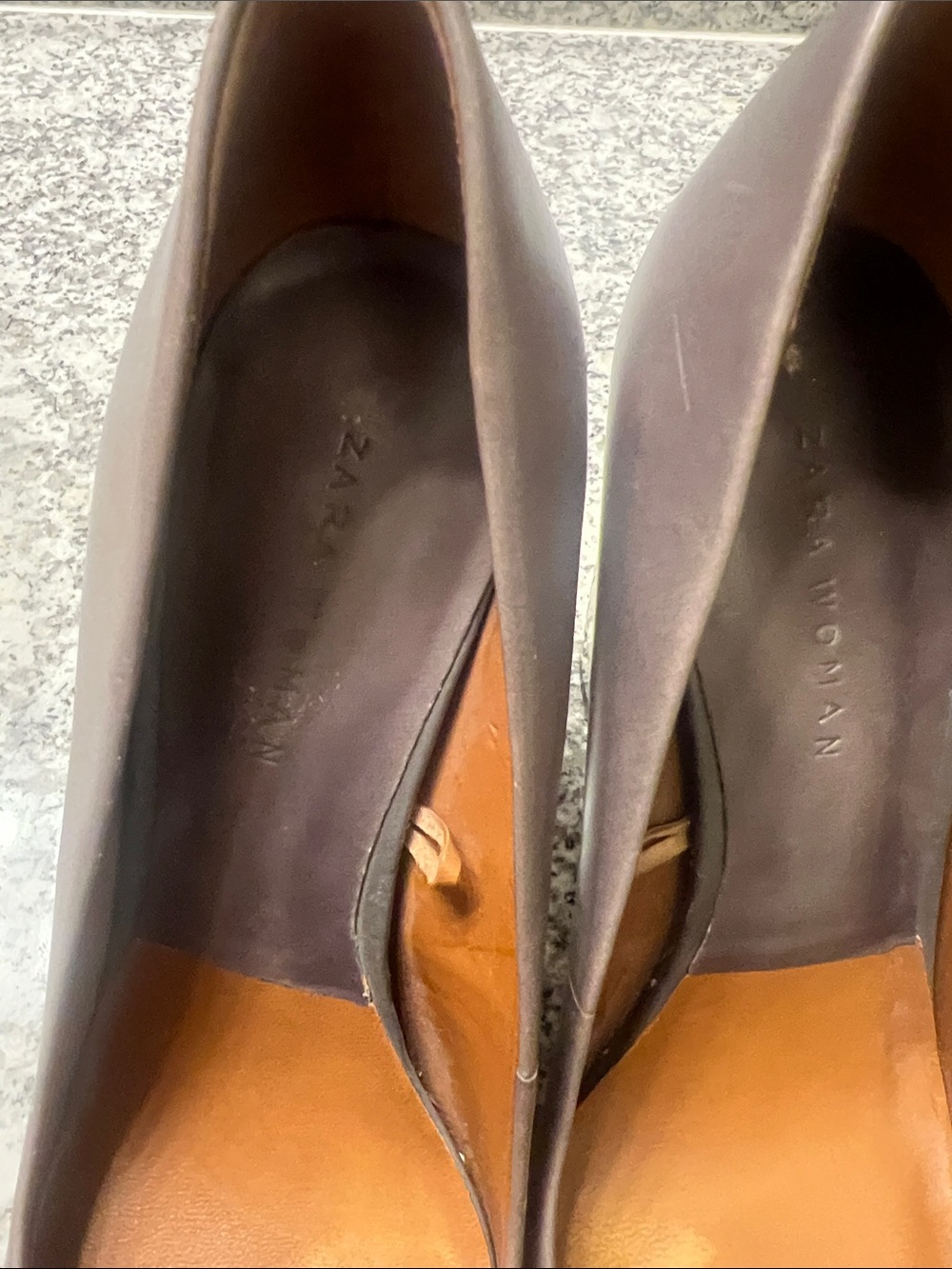Zara Woman Round-Toe Pumps  Sz 8 work office - Picture 2 of 8